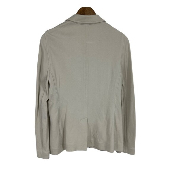 Lands End Womens Beige Blazer Jacket Size 10 - Picture 4 of 8